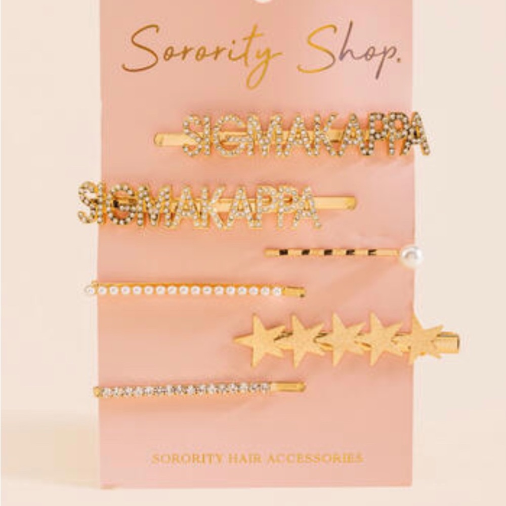 Sigma kappa hair accessories sorority